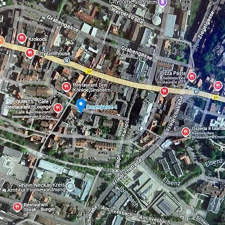 City Apart 2 Stadtwohnung Mit Netflix Nahe Bahnhof Sinsheim Esterno foto